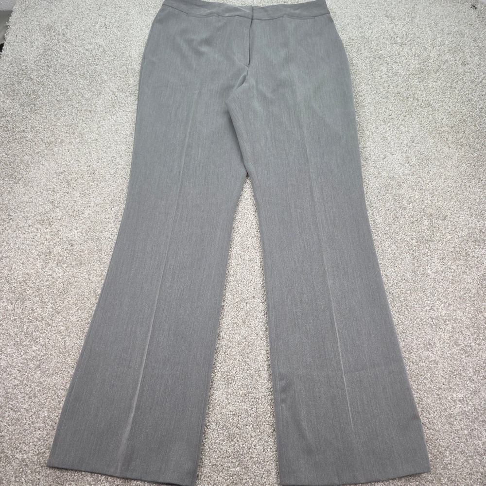 East 5th Women Gray Bootcut Dress Pants12 Stretch Professional Trousers New